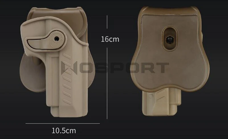 Funda de pistola con diseño de sujeción