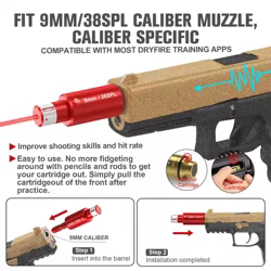 Láser de entrenamiento y calibración para Glock 17, control voz