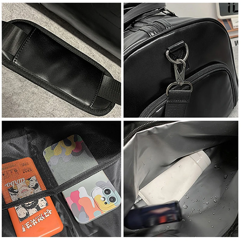 Bolsa de viaje táctica con compartimento para calzado y hombro - imagen 5