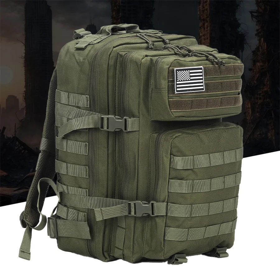 Mochila impermeable aire libre multifuncional para viajes y montañismo - imagen 5