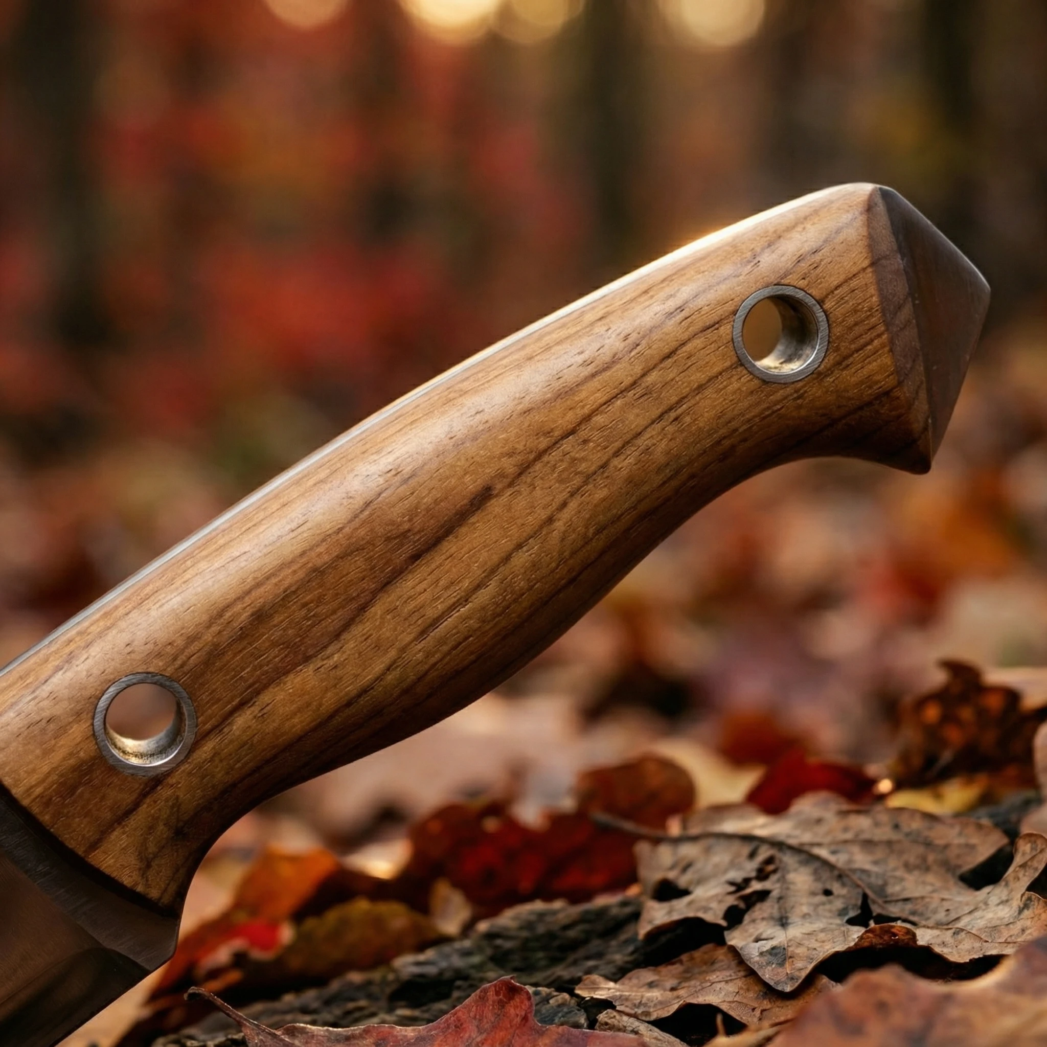 Cuchillo de hoja fija para exterior con funda portátil, camping - imagen 5