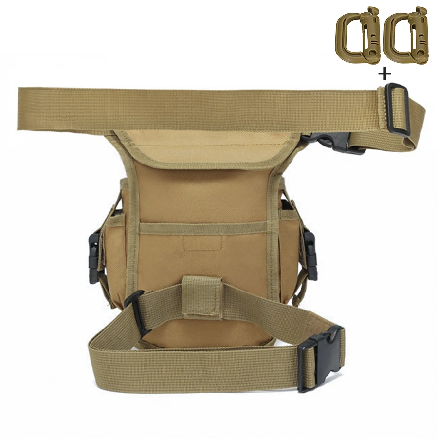 Bolsa táctica para pierna Oxford multibolsillo resistente duradera - imagen 4