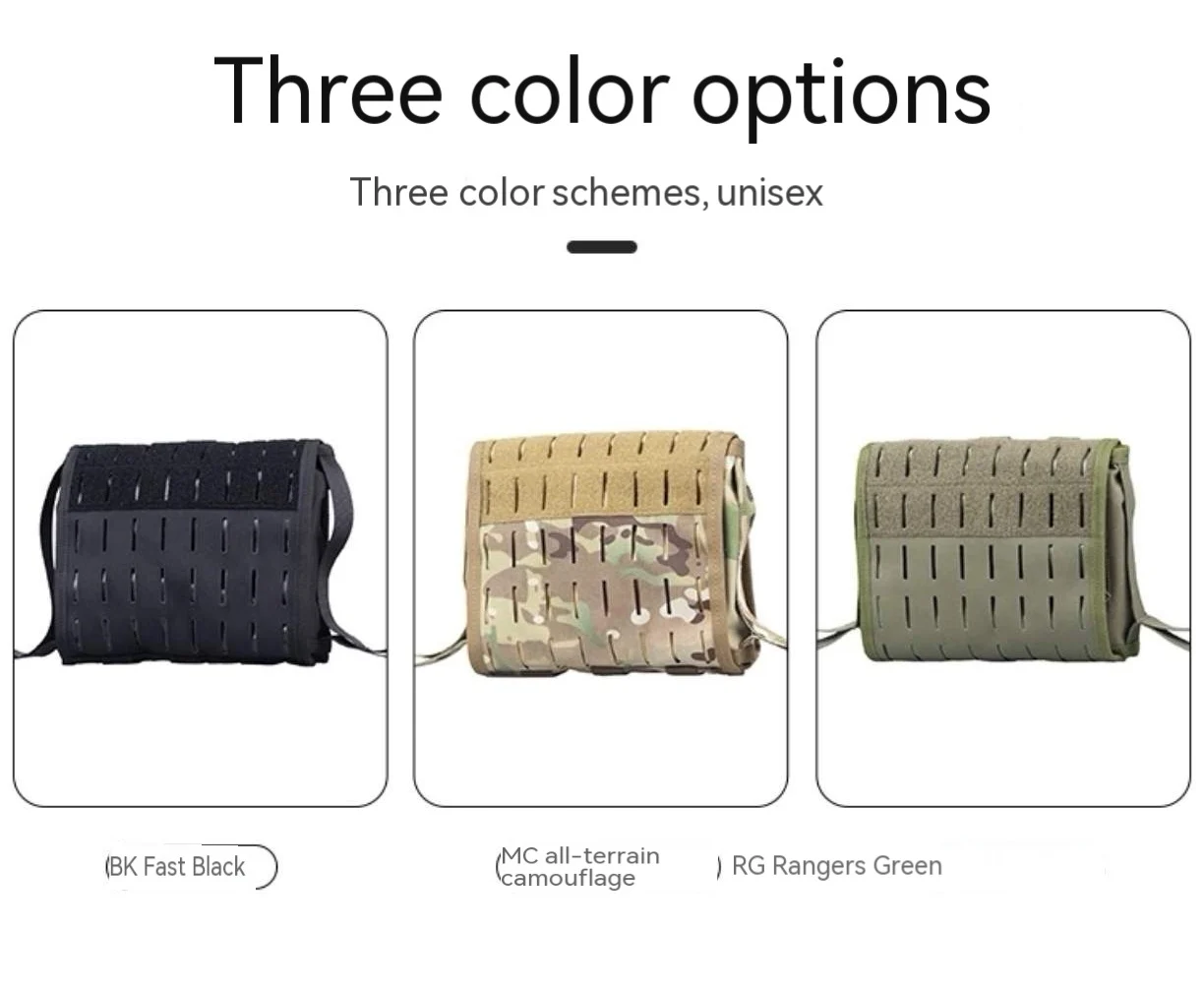 Trousse táctica Molle con acceso rápido