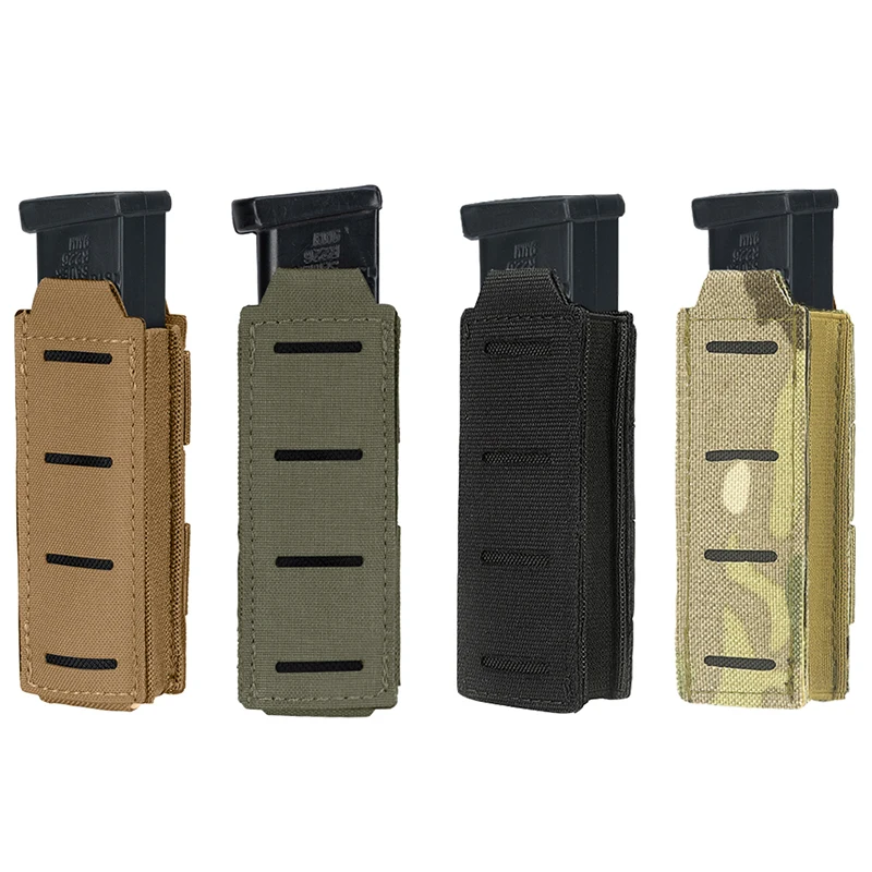 Bolsa táctica MOLLE portacargadores 9mm para pistolete