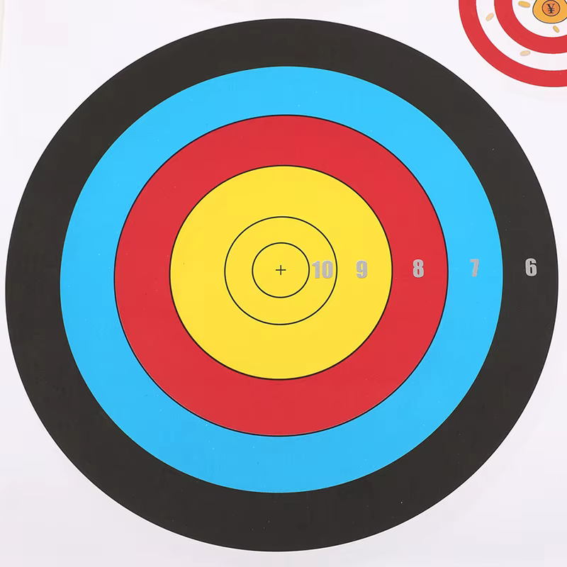 Papel objetivo mate para tiro con arco y practica de flechas tactico - imagen 5