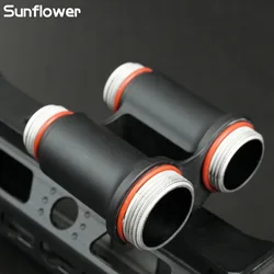 Soporte linterna táctica M300V M600V M-LOK para cuerpo PLHv2