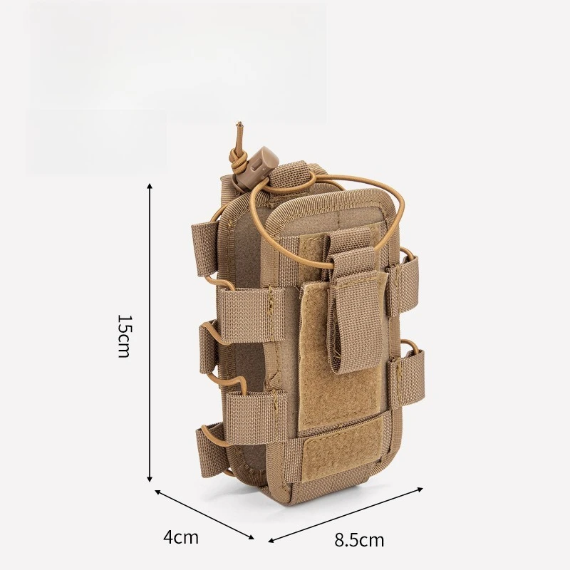 Bolsa táctica MOLLE para cantimplora y accesorios de campo - imagen 3