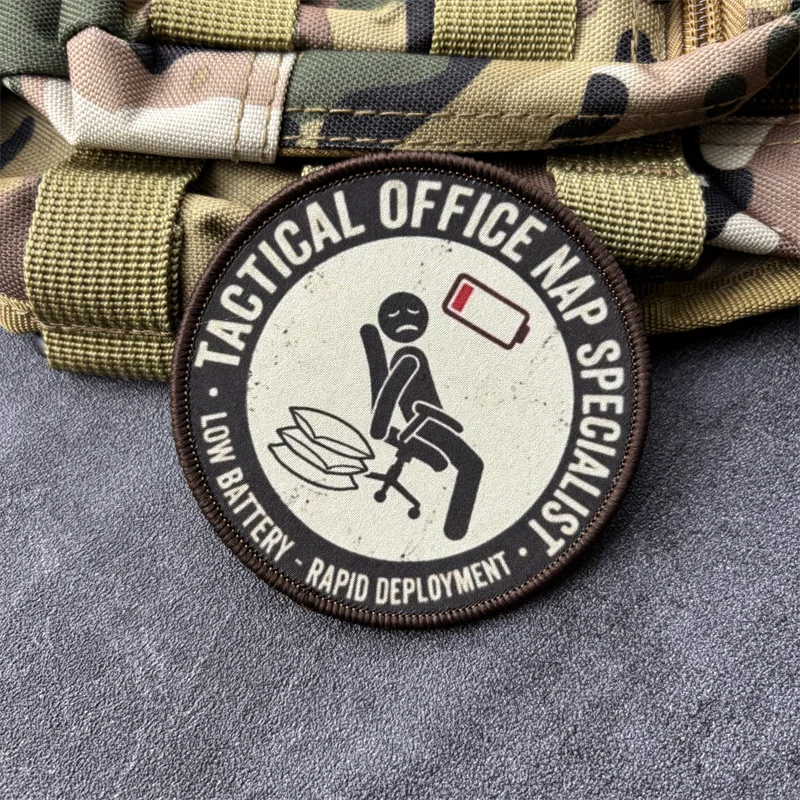 Parche táctico Tactical Office NAP Specialist gancho-bucle para ropa - imagen 2