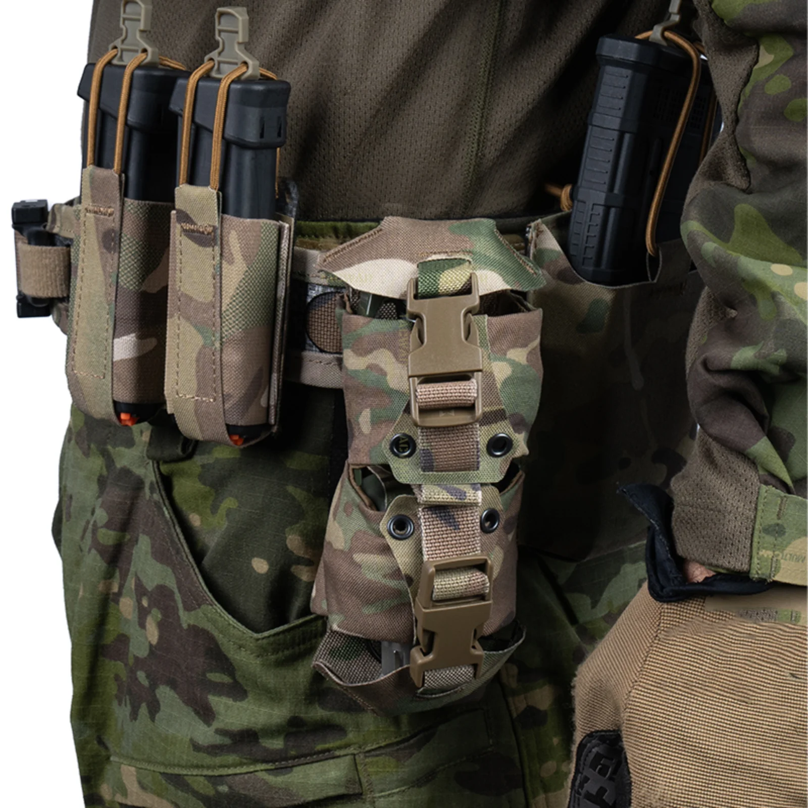 Bolsa táctica MOLLE para granadas FC con panel cinturón M67 individual - imagen 5