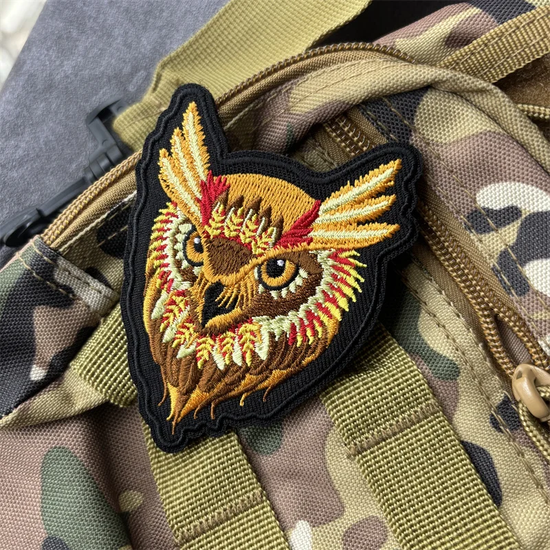 Parche táctico militar bordado de águila con gancho y bucle - imagen 2