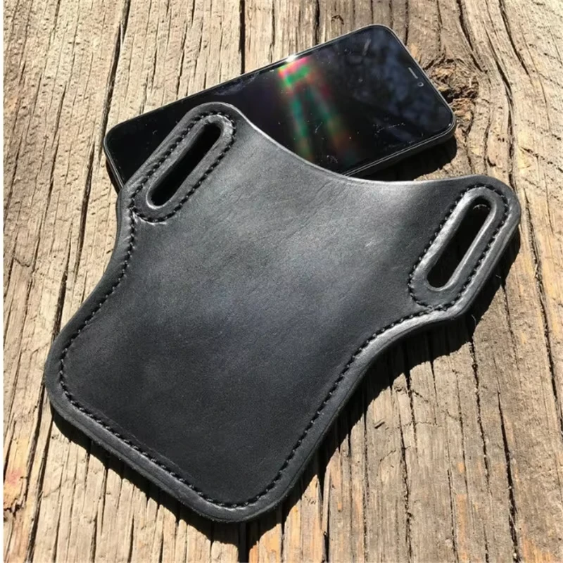 Riñonera de cuero ideal para actividades al aire libre
