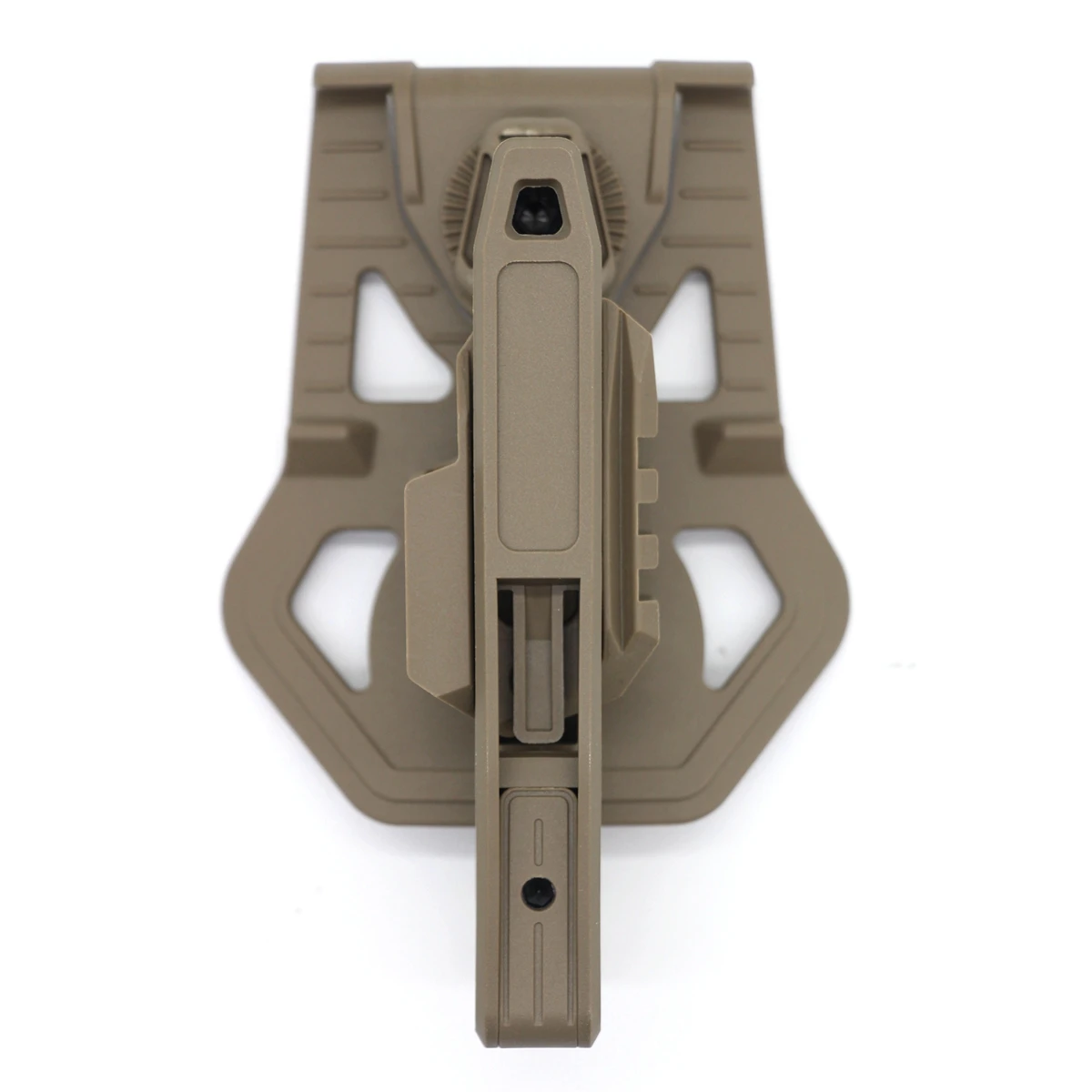 Funda táctica para pistola Glock 17 9mm con riel Picatinny - imagen 3