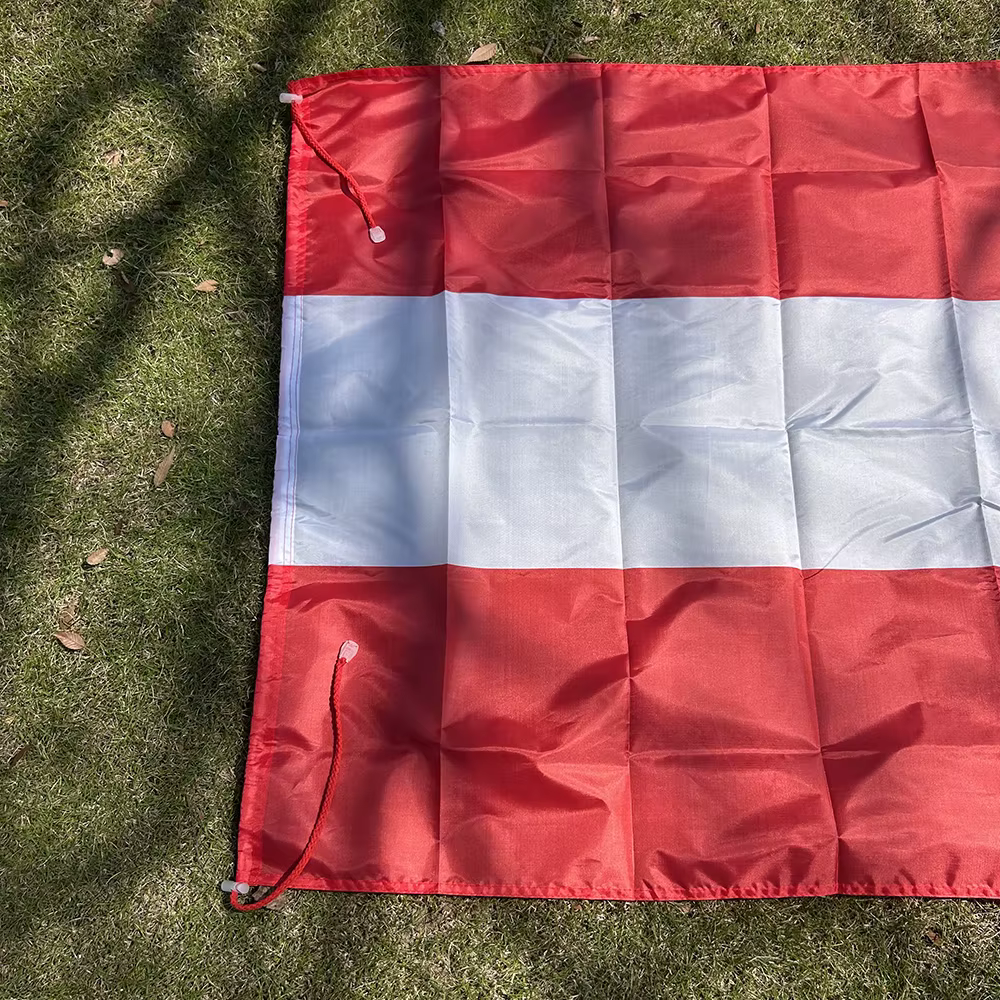 Diseño de bandera de Austria