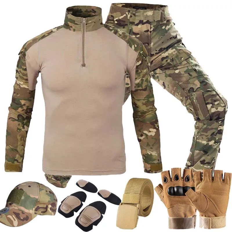 MC Uniforme táctico cargo combate aire libre resistente al desgaste - imagen 3