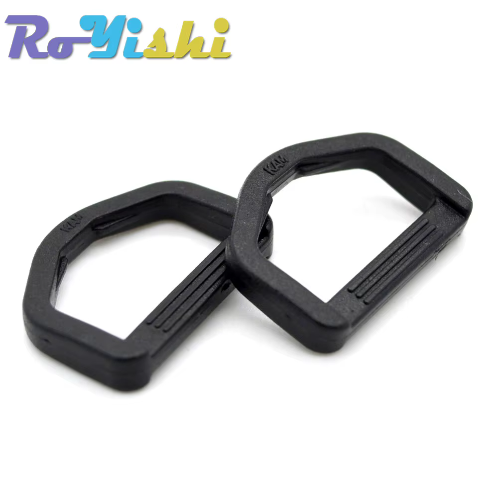 Correa táctica D-ring negra – Fleje de sujeción para equipamiento - imagen 4