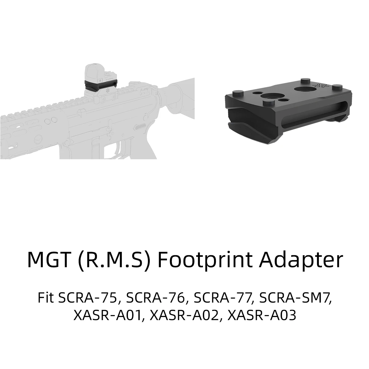 Vector Optics VAS mira táctica roja con montaje Picatinny MGT - imagen 3