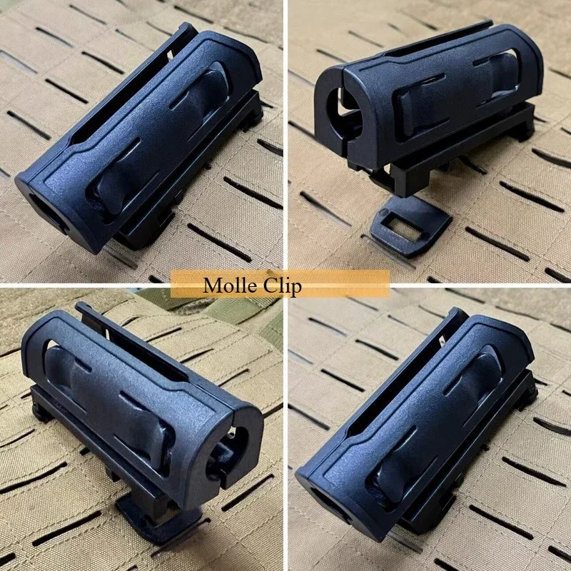 Adaptador MOLLE para cinturón y equipo táctico