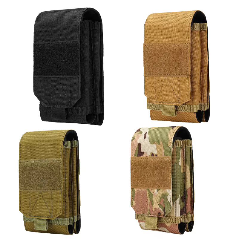Funda táctica MOLLE para móvil – Bolsillo EDC con parche US - imagen 5