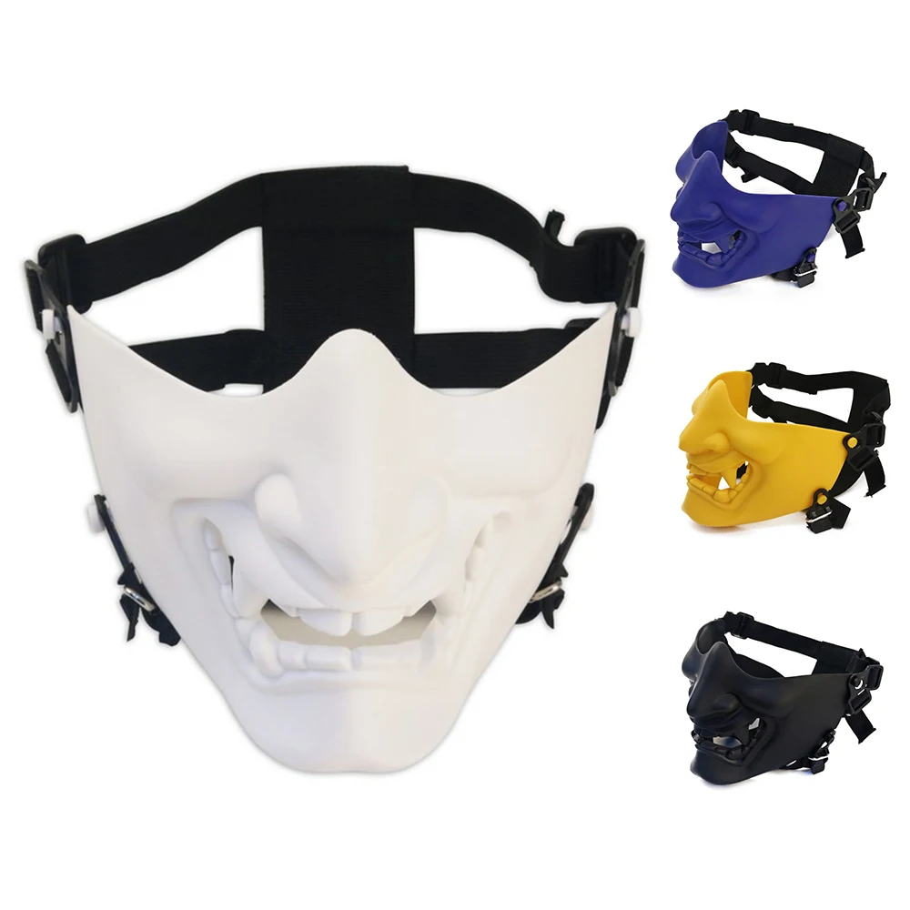 Ghostface máscara táctica media cara con protección para airsoft - imagen 5