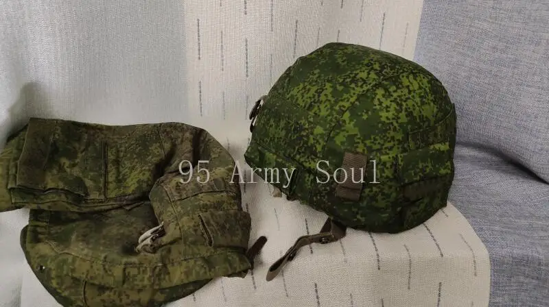 Detalle de la funda y el patrón camuflado