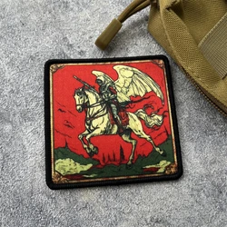 Parche táctico Horseman Apocalypse insignia moral MOLLE para mochila