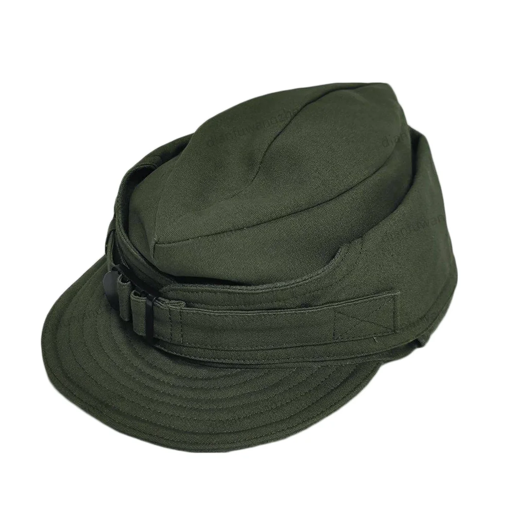 Gorra militar verde oliva vista general