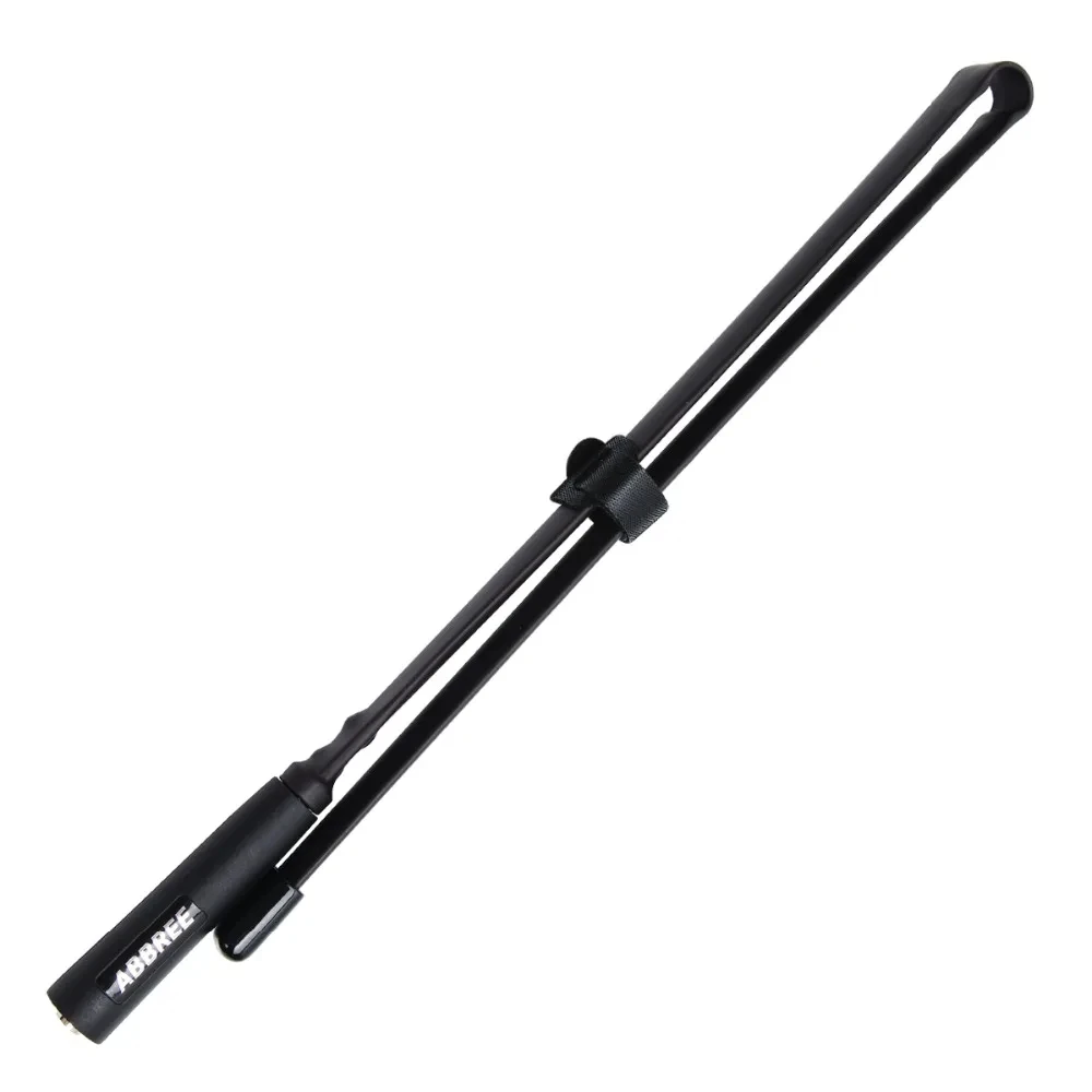 ABBREE antena táctica plegable SMA macho de doble banda para radio - imagen 5