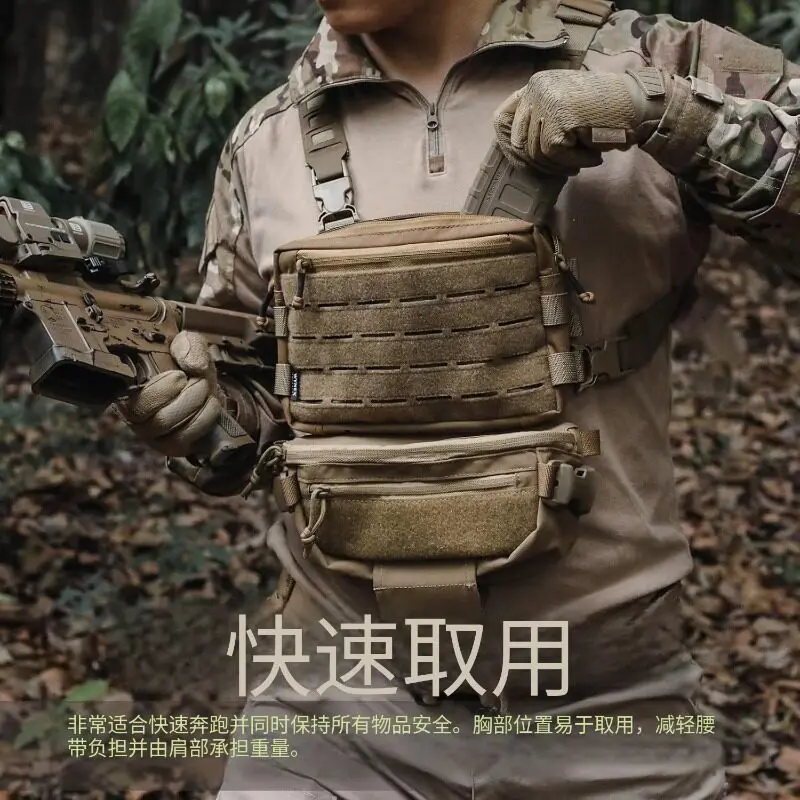 Mochila táctica impermeable ajustable multifuncional para montañismo - imagen 4