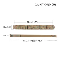 Cinturón Táctico ELITE SPANKER MOLLE con Almohadilla para Caza
