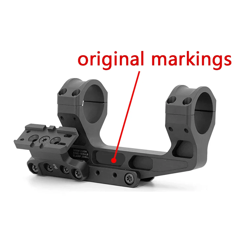 Montaje rapido para mira LPVO altura central 30 mm - offset AR-15 - imagen 2