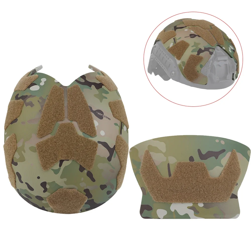 Protector casco táctico FAST de alta cobertura con cinta adhesiva - imagen 2