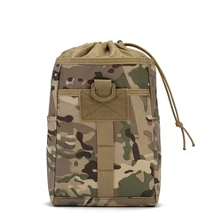 Bolsa táctica MOLLE de cintura plegable impermeable con cordón