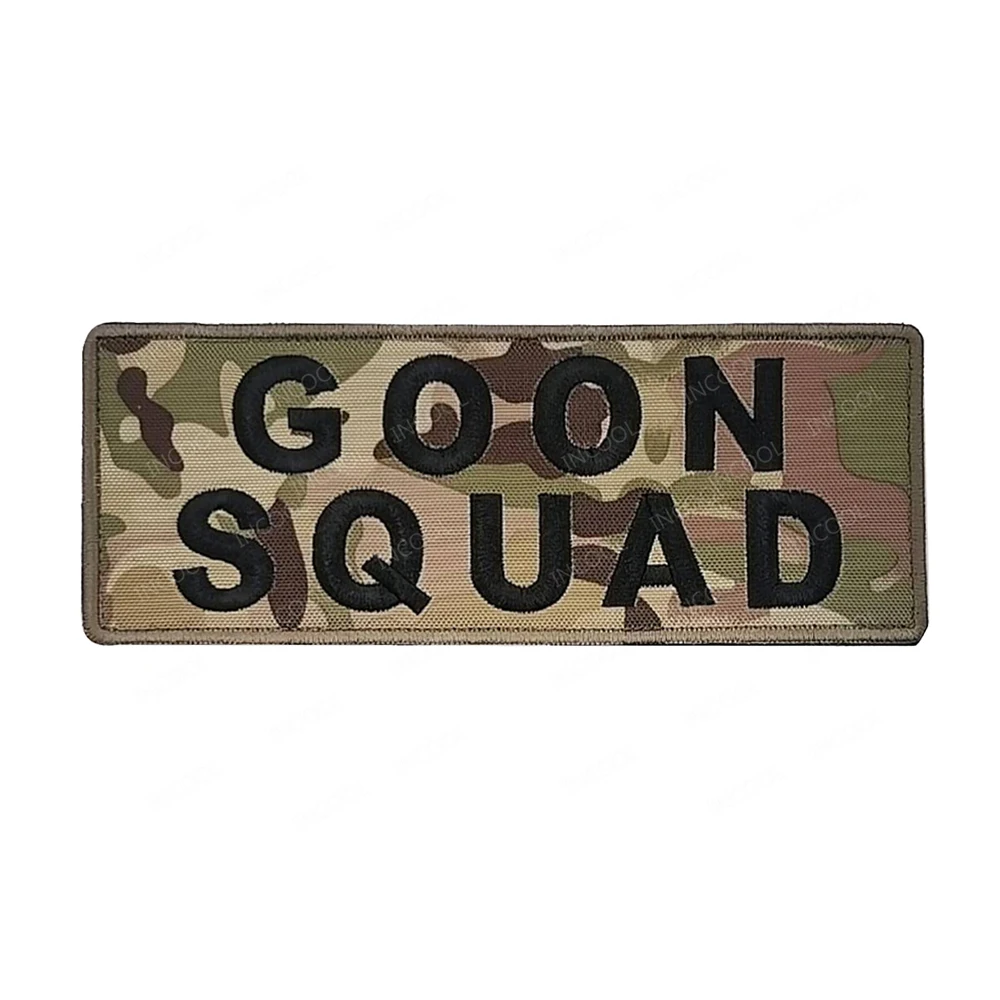 Parche táctico reflectante GOON SQUAD – Bordado para chaleco o mochila - imagen 2