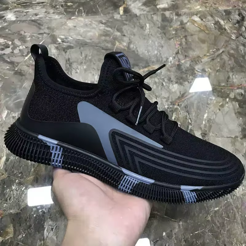 Zapatillas running hombre malla transpirable – Suela amortiguada para correr - imagen 5