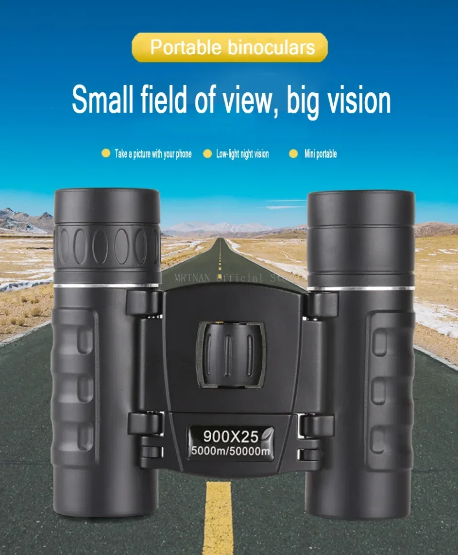 Monocular/binoculares plegables y compactos