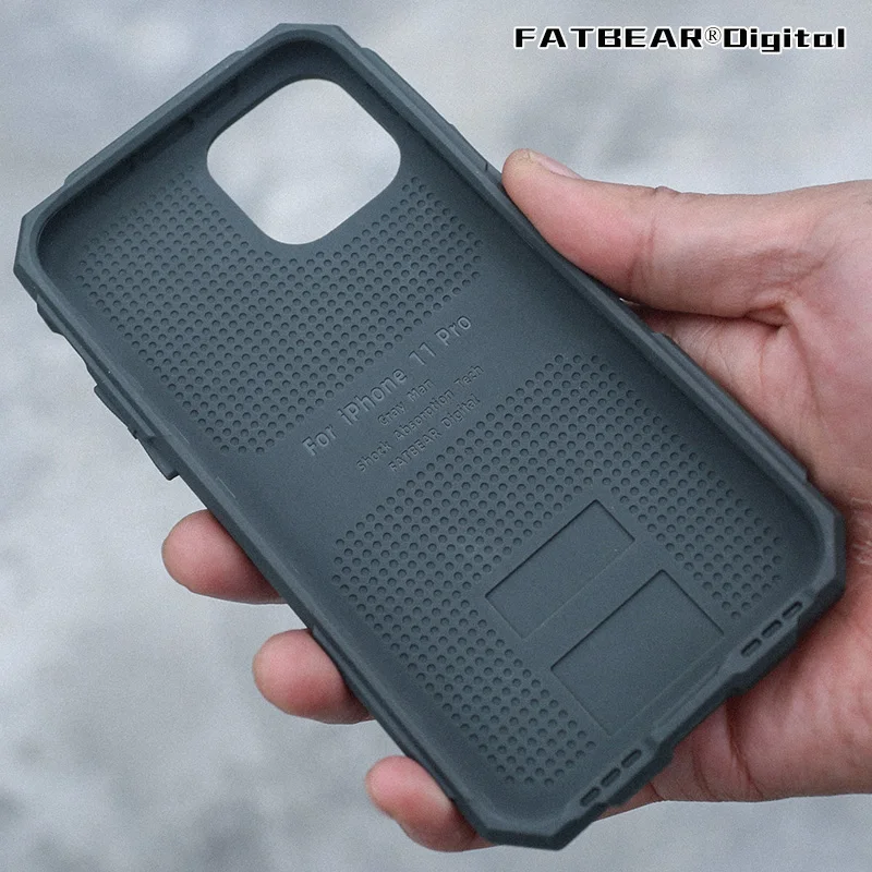 Funda táctica anticaída teléfono con grafeno para iPhone Pro Max - imagen 2