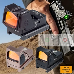 Mira de punto rojo réflex 2,5 MOA para airsoft y riel de 20 mm