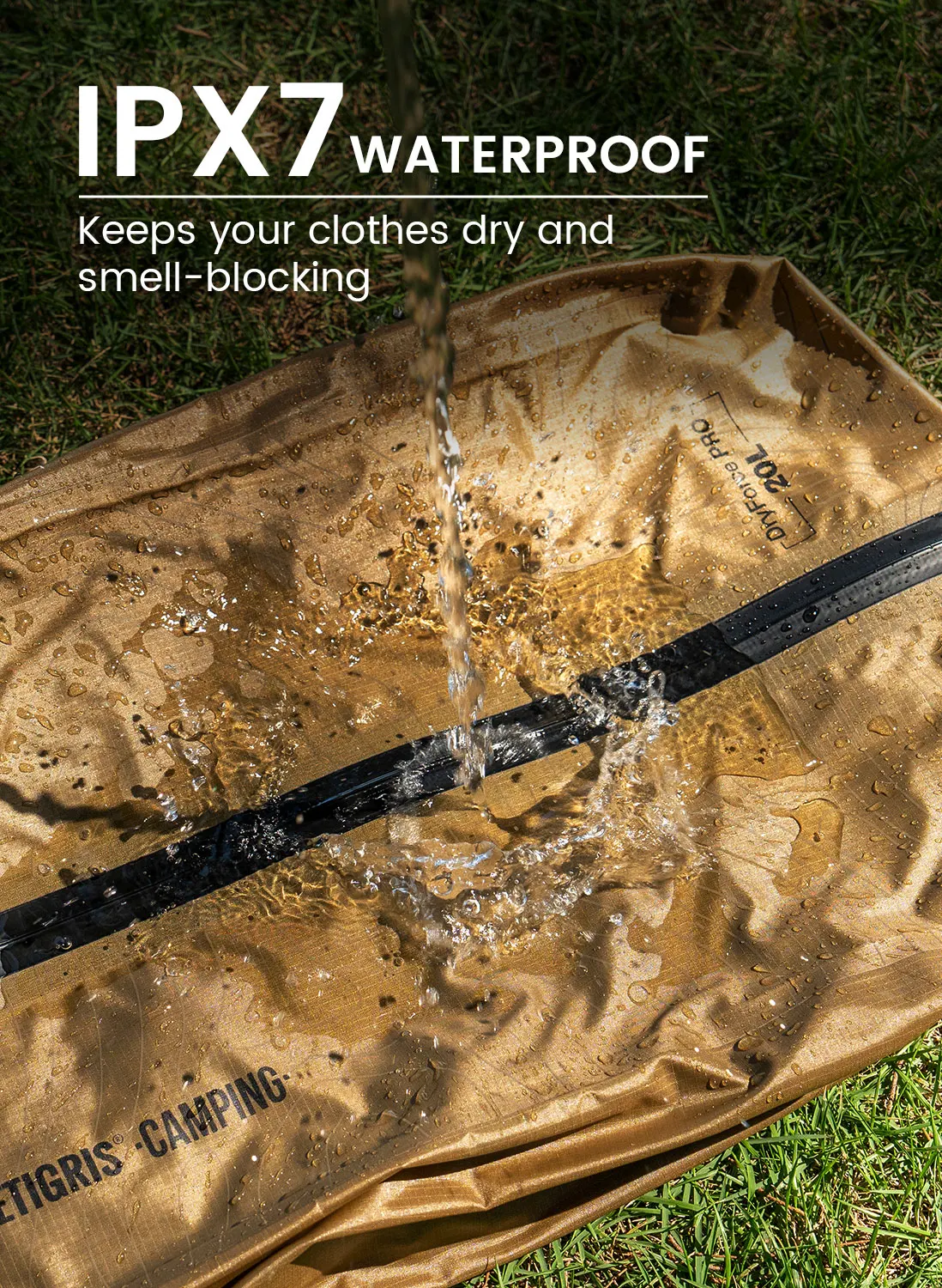 OneTigris Dryforce Pro Bolsa de vacío impermeable IPX7 nylon - imagen 4
