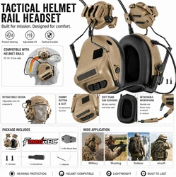 Kit de Casco Táctico Airsoft con Riel NVG y Luz Estroboscópica