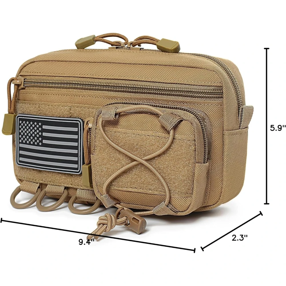 Bolsa MOLLE para montaje en equipo compatible