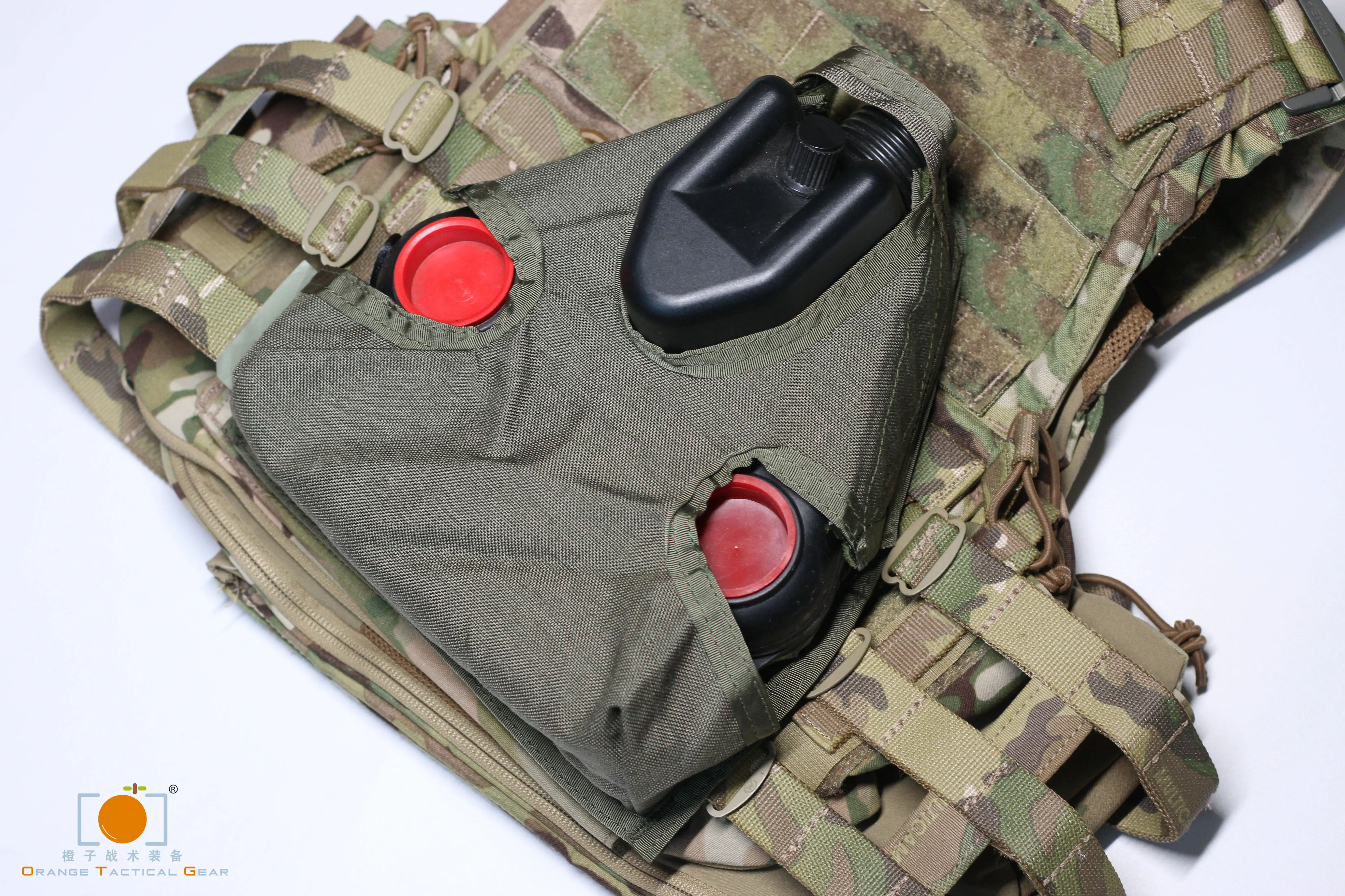 Bolsa con ventilador para máscara de gas táctica aire libre - imagen 4