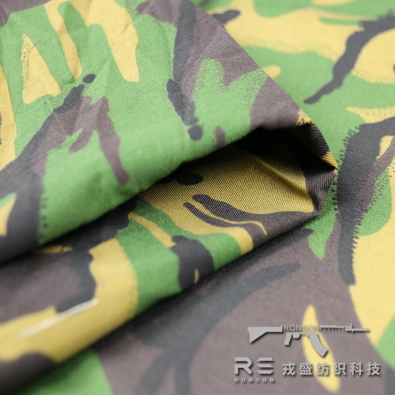 Tela táctica ripstop DPM para uniforme – resistente y ligera