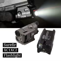 Linterna táctica XC1 para pistola con riel Picatinny