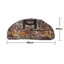 Funda camuflaje ripstop para arco compuesto y recurvo de caza