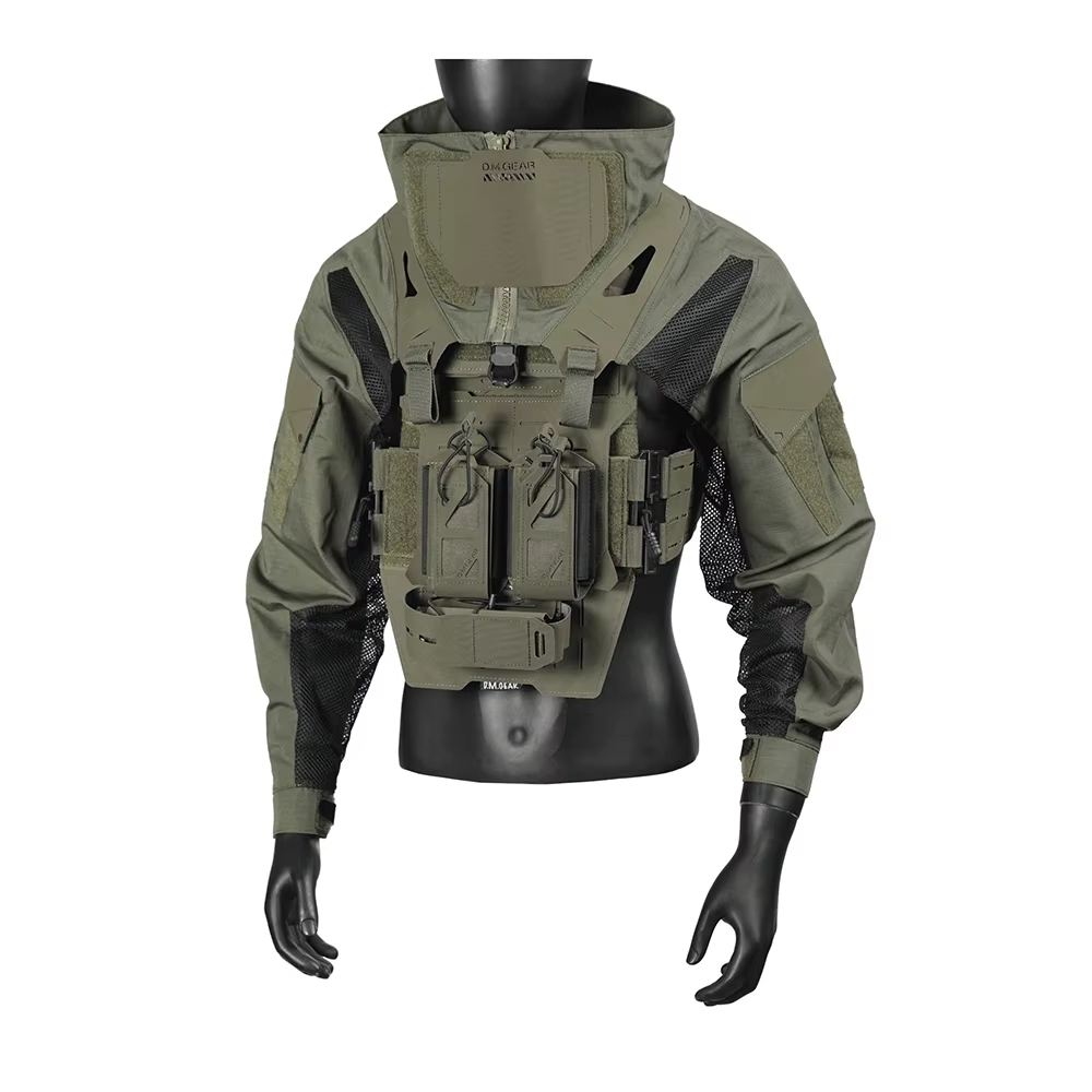 Chaleco táctico MOLLE ripstop DMGEAR – Caza y Airsoft