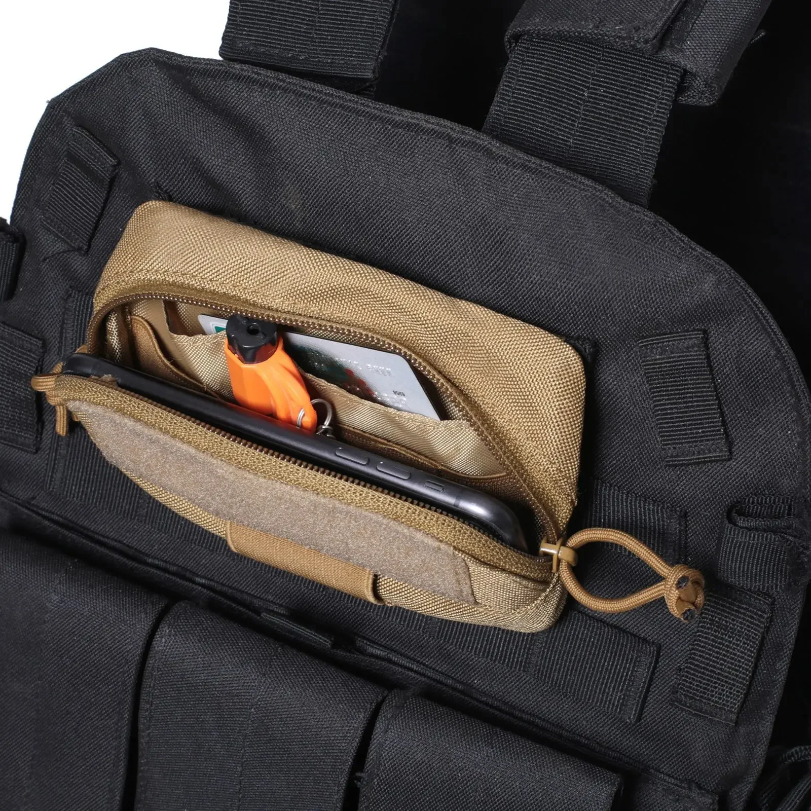 Riñonera táctica MOLLE EDC ideal para caza, senderismo y airsoft - imagen 2