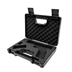 Estuche táctico rígido para pistola con acolchado de espuma
