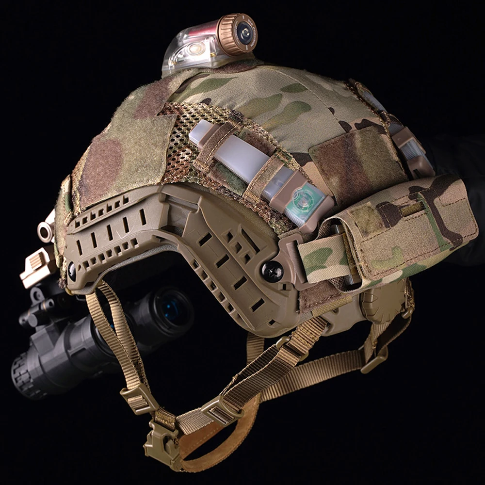 Casco táctico con bolsa batería contrapeso equilibrio - imagen 4
