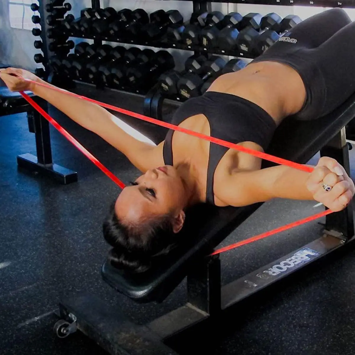 Bandas de resistencia látex natural para flexiones y estiramiento - imagen 5
