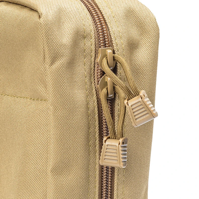 Bolsa táctica MOLLE con cremallera para almacenamiento médico y caza - imagen 2